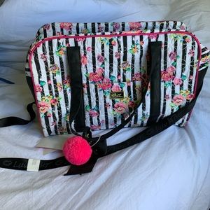 Betsey Johnson Floral Weekender Bag